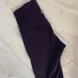 Dark purple lululemon align leggings size 2